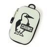 Chums Recycle Oval Key Zip Case for Men Pastel Green