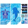 Microfiber Thin Lightweight Beach Towel Sand Free Quick Dry Absorbent
