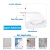 BRIOFOX Adhesive Shower Curtain Rod Holder | No Drilling |