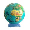 EXERZ 10CM Mini Globe (Wild Animal), with Pencil Sharpener build