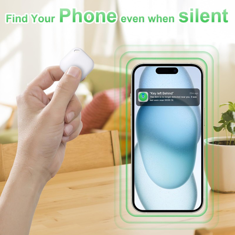 Qoosea Schlüsselfinder Key Finder Gegenstandsfinder Intelligenter Fundort-Finder Bluetooth Anti-Lost Locator