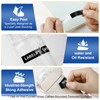 Rhino 4200 Label Tape Compatible with Dymo Rhino White on