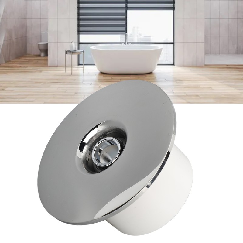 2 Inch Shower Head Adapter Wall Mounting Stainless Steel Water