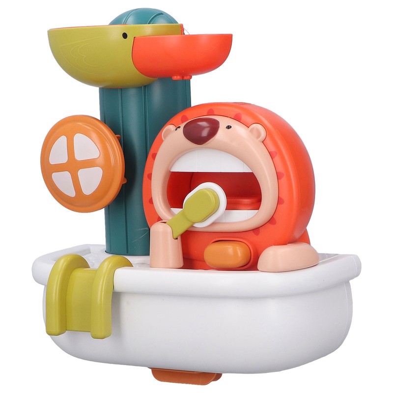 Bath Toy Water Spray Cute Animal Toy Bubble Flow Bathtub