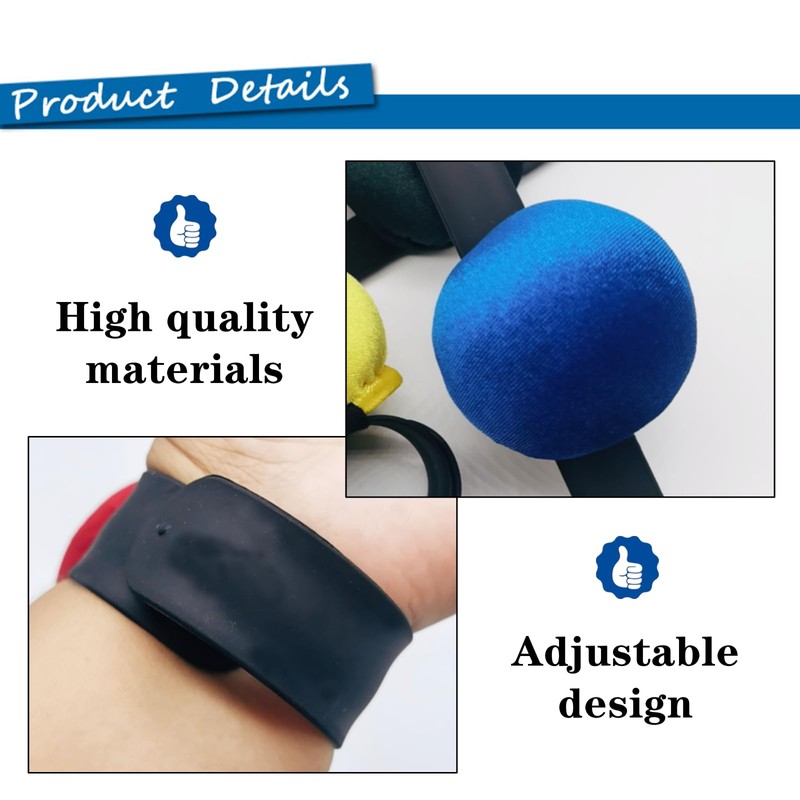 ZWxqysp 1 Pack Wrist Pin Cushion Portable Sewing Pin Cushion