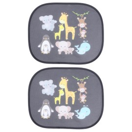 2 Piezas Quitasol Parasol para Ventana Lateral De Coche Parasol para Ventana De Coche Dibujos Animados para Uso Automóvil