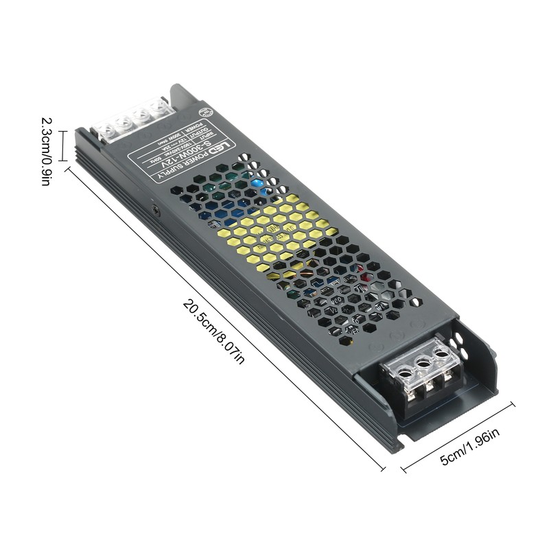 Neoglint Ultra Thin Power Supply Adapter Transformer for LED Strip