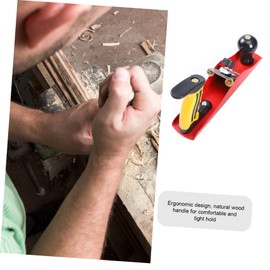 Gadpiparty Practical Planer Tool for Woodworking Ergonomic Hand Planer with Comfortable Grip for Trimming and Smoothing Surfaces for DIY Enthusiasts Random Color