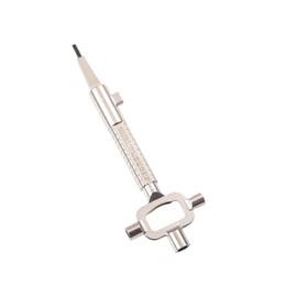 Mythosurge Universal Construction Key, Architect Key, Construction Site Key with Cylinder Gauge, Zinc Alloy, Measuring Tools