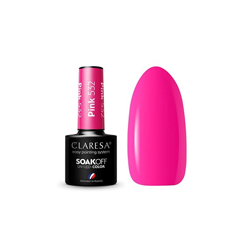 Claresa Semipermanent Pink 532 5 ml