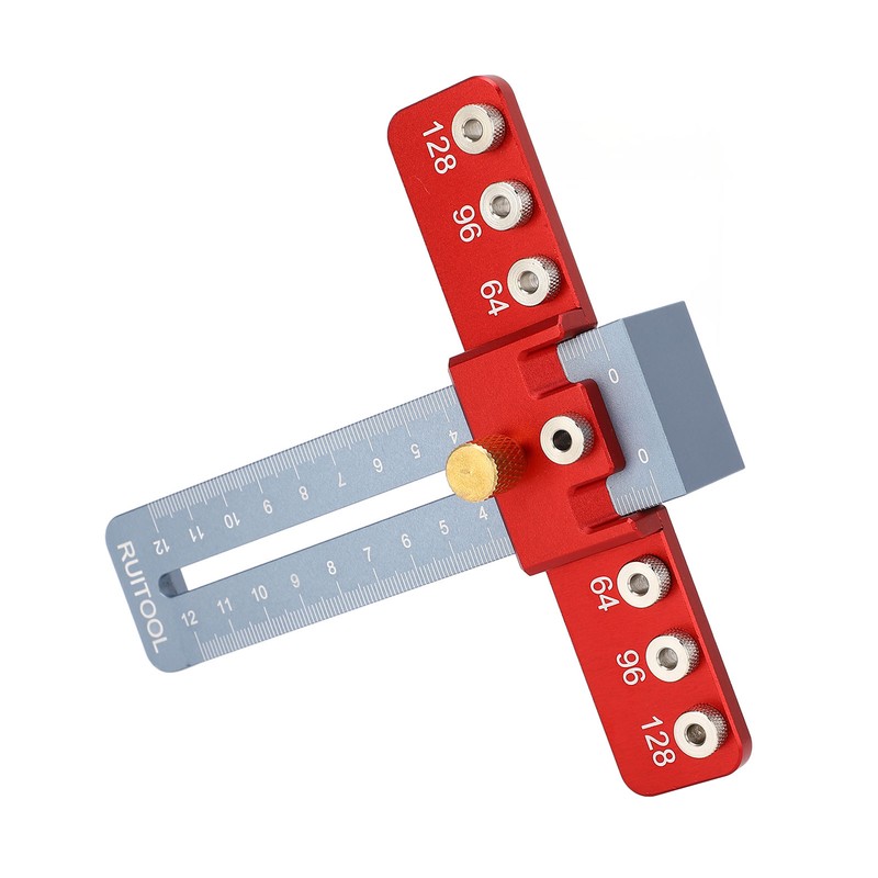Cabinet Hardware Jig Accurate Fast Small Woodworking Drilling Guide Tool