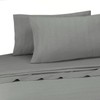 Brooklyn Flat Jersey Knit Sheet Set, Grey, Twin