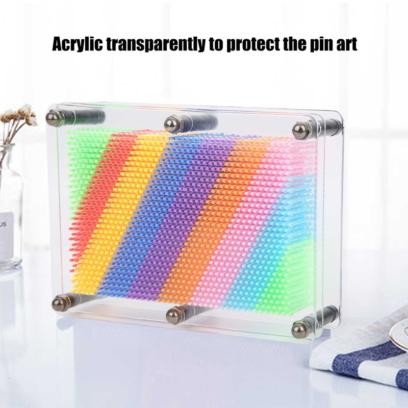 3D Clone Pin Art Toy Pin Sculpture Board for Children