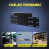 Nilight 90044B Universal License Heavy Duty Steel Front Plate Mounting