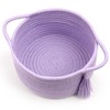 Empty Gift Basket - SweetMemo Mini Woven Rope Organizer Baskets