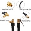 YUEMING Valve Extension, 40 cm Inflator Pump Hose, Car Valve