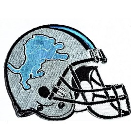 Unbranded Detroit Lions embroidered Iron on Patch NEW