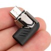 USB C Magnetic Adapter Right Angle with Light PD 120W