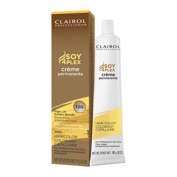 Clairol Crème Permanent 12G High Lift Golden Blonde