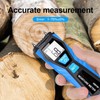Handheld Moisture Meter LCD Display Digital Moisture Tester for Wood