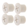 Kisangel 4pcs Slide Screw Caps Plastic Replacement Parts for Slides