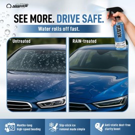 Nanoskin RAIN Glass Sealant 5 Gallons - Durable, Invisible Coating for Windshields and Multi-Surface Protection Repels Rain, Sleet, Snow, & Improves Visibility For Automotive, Home, Office & More