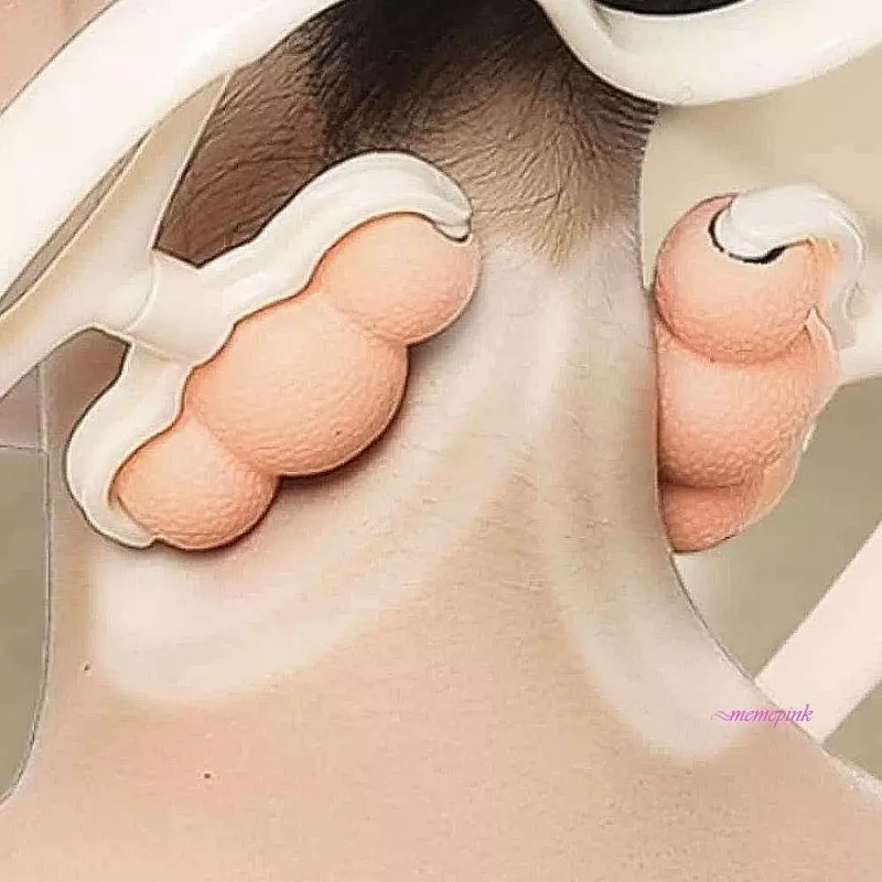 승모근 목마사지기 거북목 맛사지abc509 Scalene Muscle Neck Massager for Text