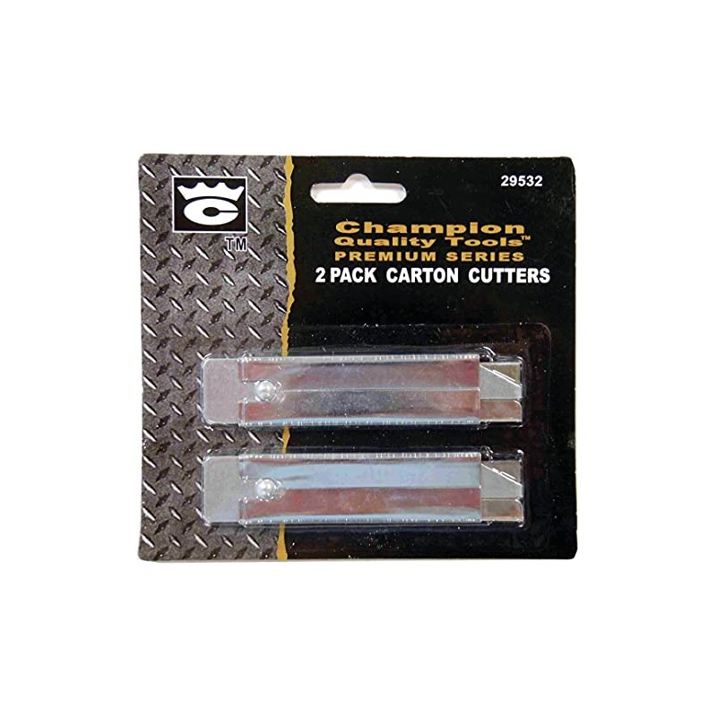 2 PC Single Edge Box Cutters