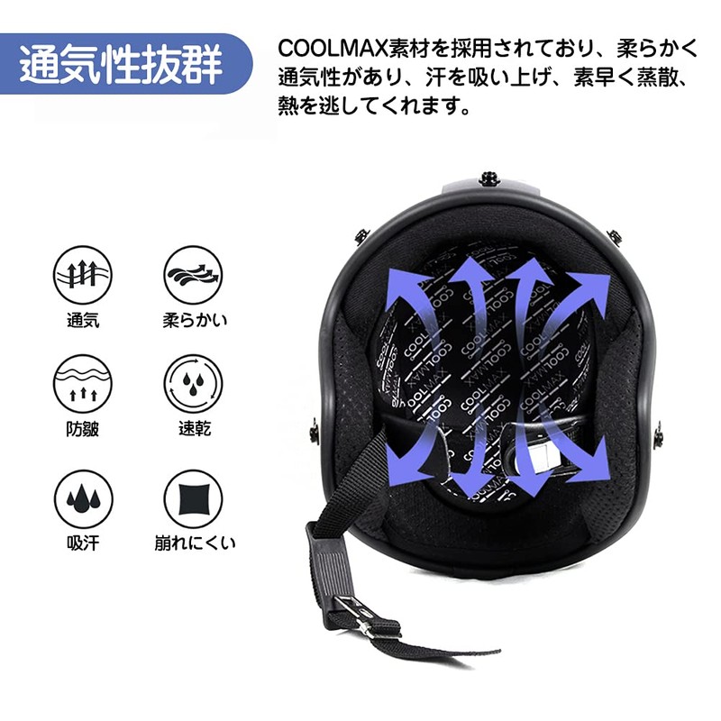 Helmet Inner Pad, Liner, Interior Pad, Coolmax Material, Sweat Absorbent,