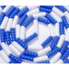 Jump Rope, 2 Pcs 3.28 Feet Blue and Purple Ropes