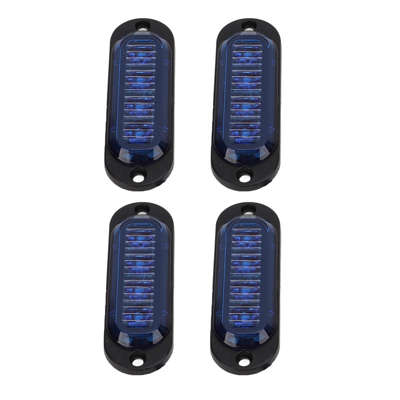 4Pcs Truck Side Lights High Brightness 3000K IP65 Waterproof 4