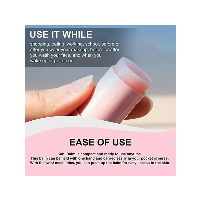 Bálsamo Facial Kahi Wrinkle Bounce de 9g para Piel Seca