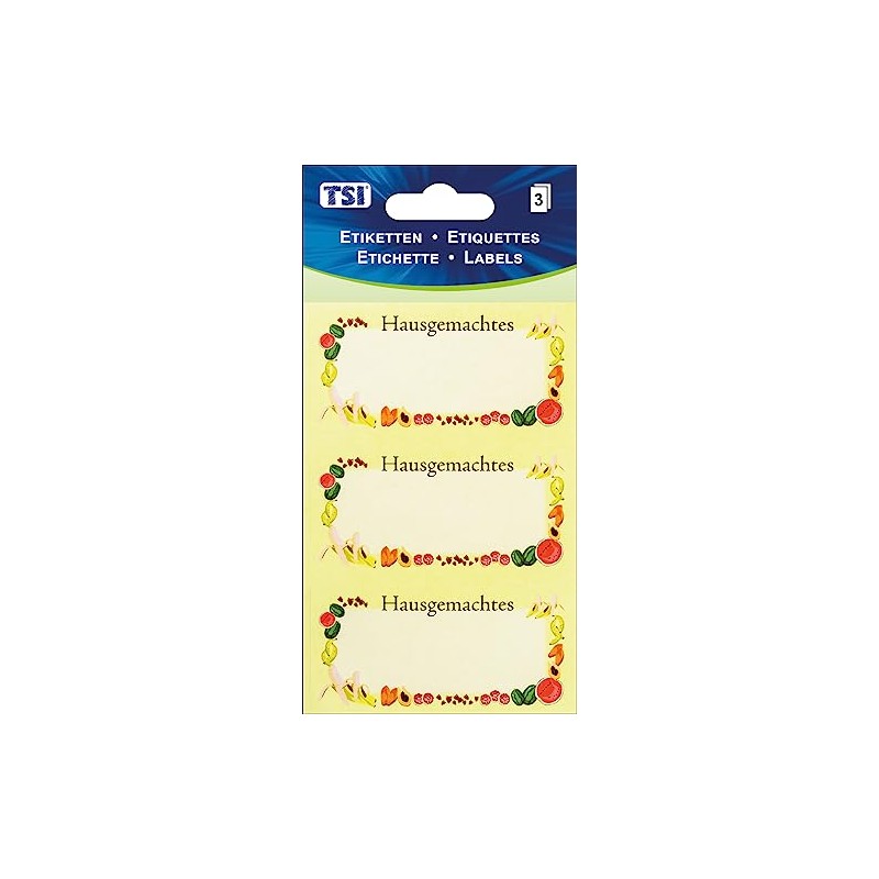 TSI 55305 Multi Purpose Label Home-Made Jar Print on Paper