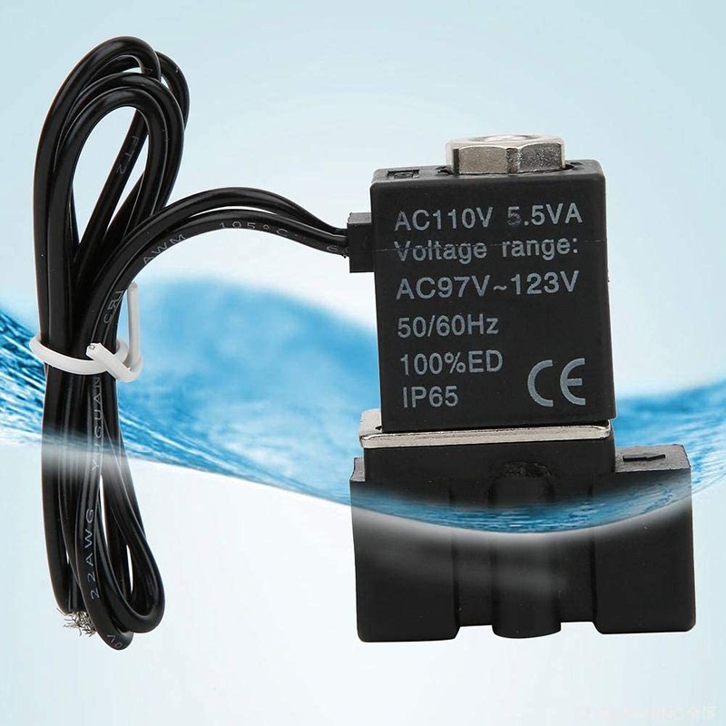 Solenoid Valve, Direct Acting, 2 Ports, Small, Solenoid Valve, AC