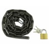 F & R NEW! ABSOLUTE BICYCLE CHAIN STEEL LOCK 5MM