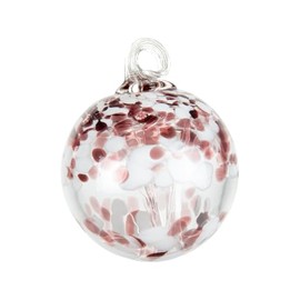 Dale Tiffany Hand Blown Glass, 8" Diameter Enchanted, Tree of Life Collection, Witch Globe Hanging Garden Indoor/Outdoor Decorative Ornament Gazing Ball