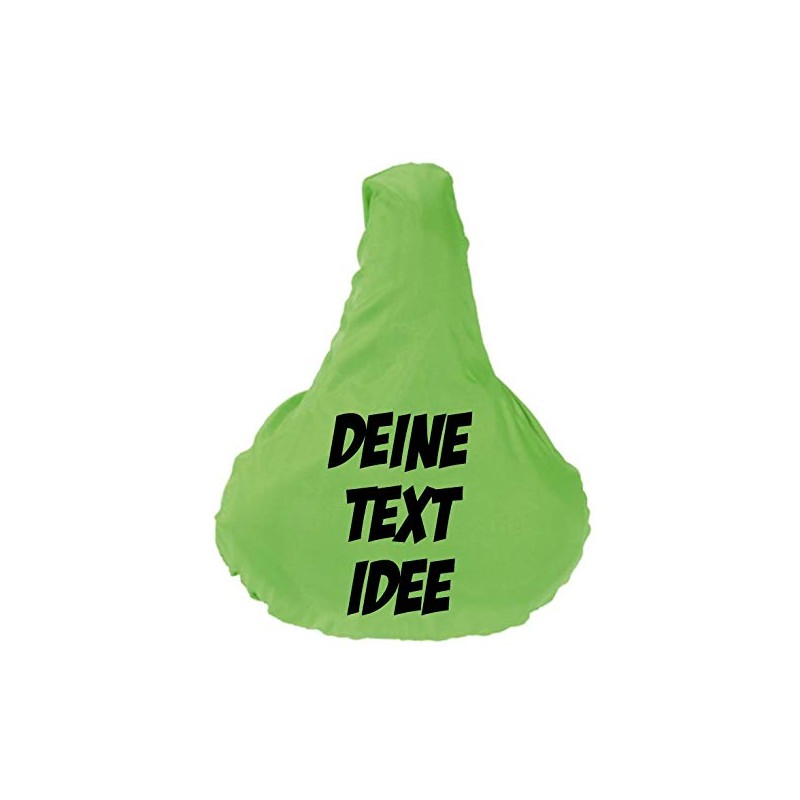 ShirtInStyle Premium Protective Cover Saddle Protector with Your Desired Text,