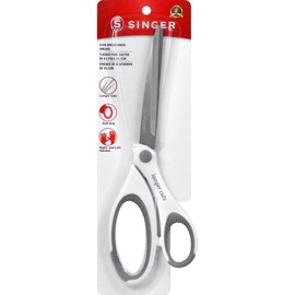 SINGER Heavy Duty Fabric Scissors, 9.5 Inch Dressmaker Shears with Comfort Grip Handles, 1 Pair