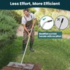 Dremmt Lawn Leveling Rake 30x10 inch, (Professional-Grade) Lawn Leveler Tool