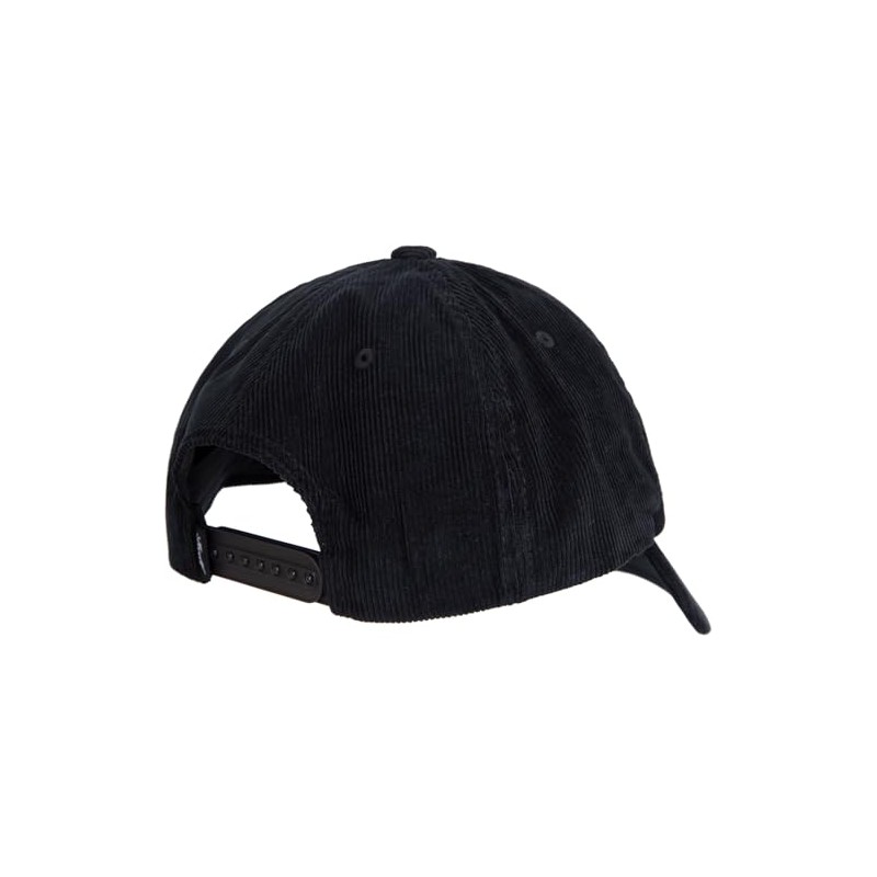Reell Single Script Cord Snapback Cap, black, Unit size