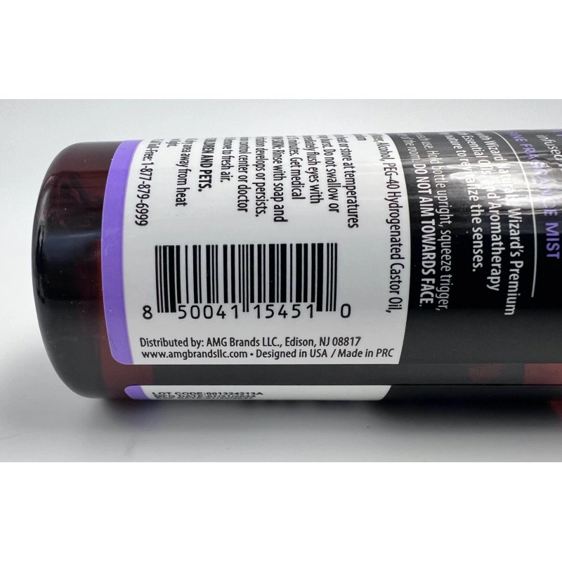 Wizard 12 Wizard Naturals Fine Fragrance Mist Essential Oils Soothing