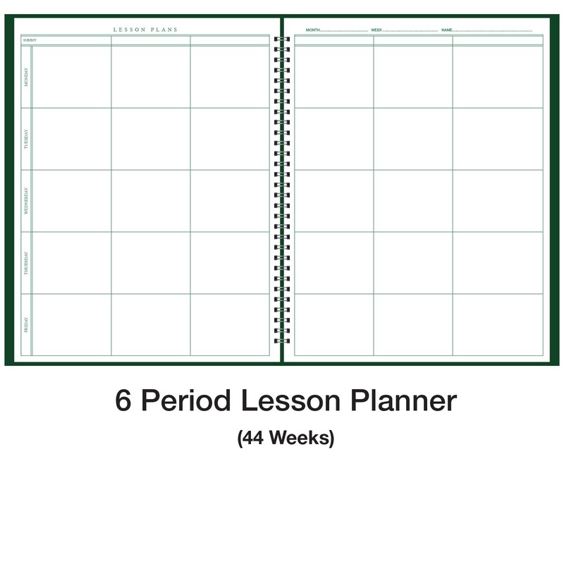 Ward 6 Period Teacher Lesson Plan/Assignment Book (44 Weeks)