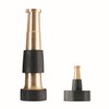 Orbit 26809 5" Brass Adjustable Nozzle and Sweeper Nozzle Dual
