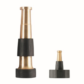Orbit 26809 5" Brass Adjustable Nozzle and Sweeper Nozzle Dual Pack