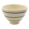 Seto Ware Border Try To Rice Bowl Green