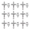 Mega Pet 10Sets Rosary Cross and Center Sets with Alloy