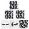 Ipetboom 2sets Volume Cosmetics False Eyelashes Natural Realistic Fake Lashes