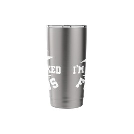 I'm Hooked On Folds - Origami Folding Stainless Steel Insulated Tumbler
