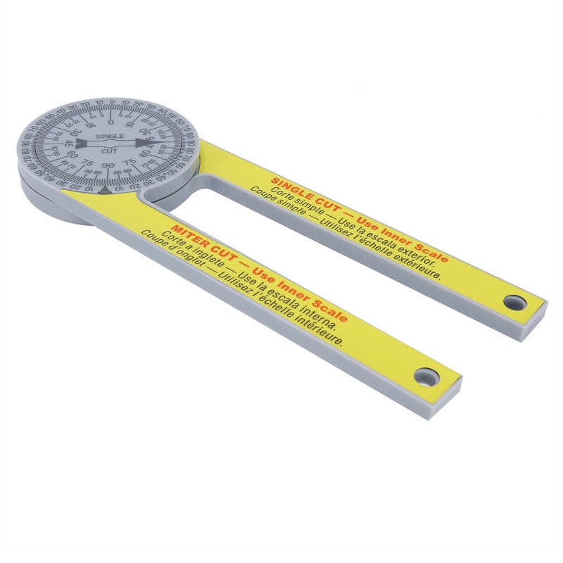 Miter Saw Protractor Portable Calibration 3-Dimensional Goniometer Angle Finder Tools
