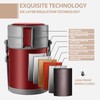 82oz Thermo Container For Hot Food, 3 Tier Wide Mouth